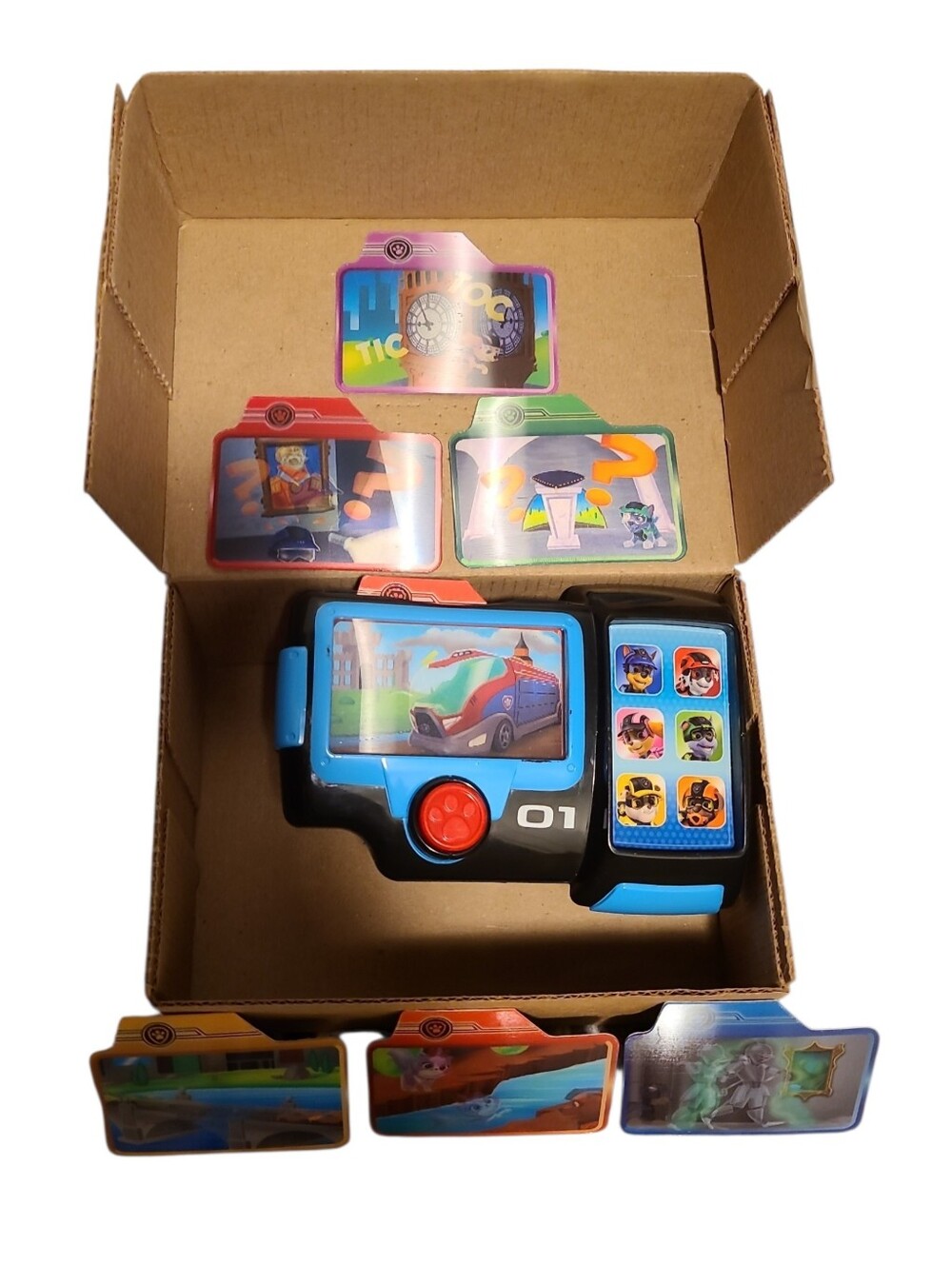 Paw Patrol Blue & Black Interactive Pup Pad Viewer Toy